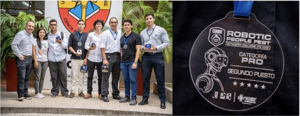 Estudiantes de Ingenier&iacute;a Mecatr&oacute;nica obtienen segundo y quinto puesto en el Botmaster Challenge