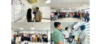 Exitosa jornada de sustentaciones del Semillero de Investigaci&oacute;n 2025-01: M&aacute;s de 65 estudiantes se hicieron presentes.
