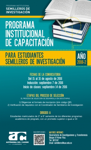 Abiertas inscripciones para Semilleros de Investigaci&oacute;n