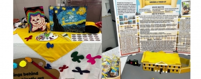 Investigadores y Semilleros UAC presentes en la Feria Steam del colegio Liceo de Cervantes Barranquilla