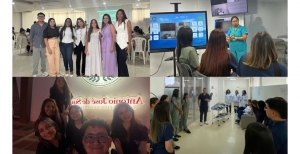 Estudiantes de Psicolog&iacute;a participaron en la Feria de Proyectos de Aula en CORPOSUCRE con la ponencia &ldquo;Integraci&oacute;n de un programa de estimulaci&oacute;n cognitiva basado en m&uacute;sica para estudiantes con TDAH&rdquo;