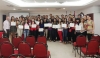 Profesora de RTV en  Encuentro Nacional de Mujeres Mediadoras de Paz